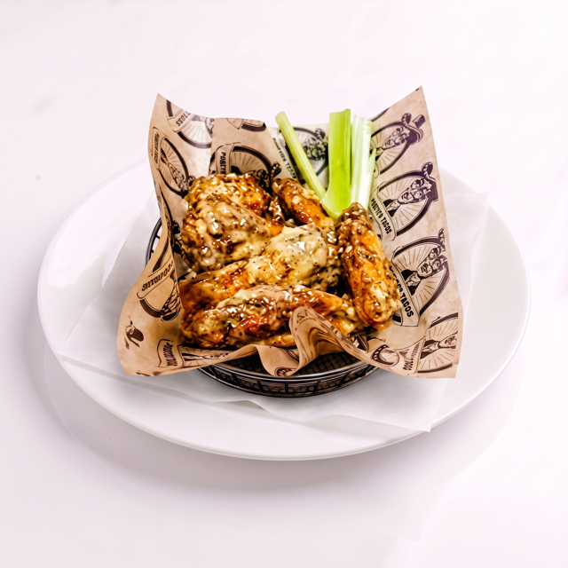 Garlic Parmesan Wings.