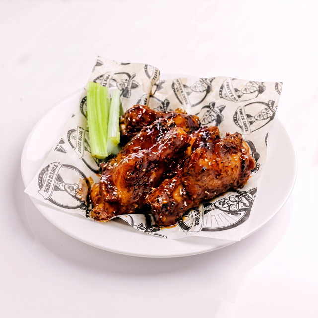 Honey Garlic Wings.