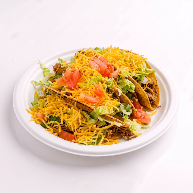 Crispy Ground Beef Taco Supreme.
