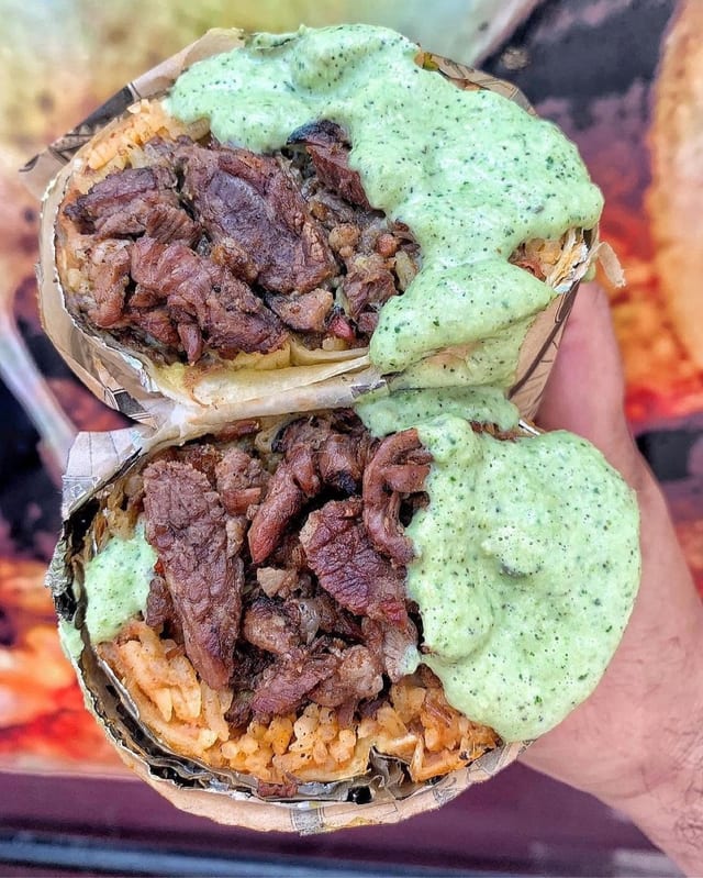 New Item Alert: Our Lomo Saltado Burrito