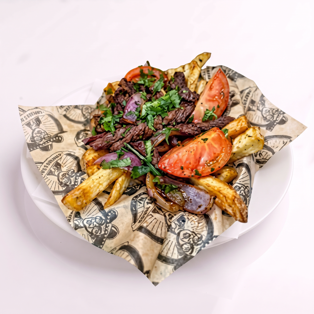 Lomo Saltado Fries.