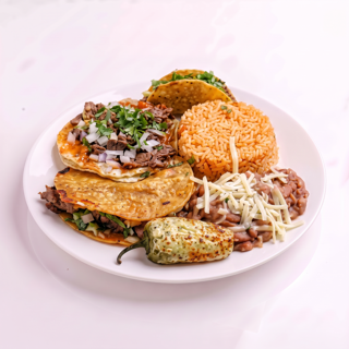 Birria Sampler Plate