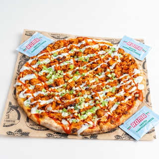 Buffalo Chicken Ranch Pizza
