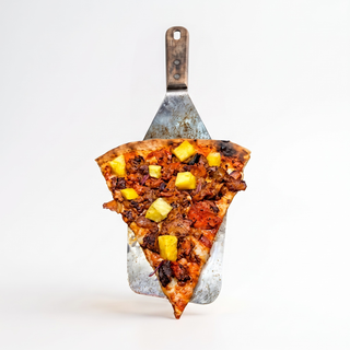 Pastor Pizza Slice