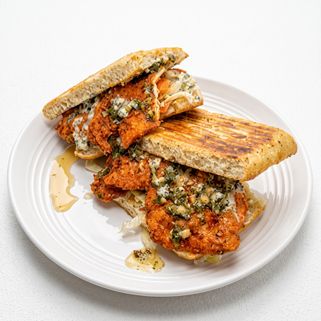 Chicken Milanesa Sandwich.