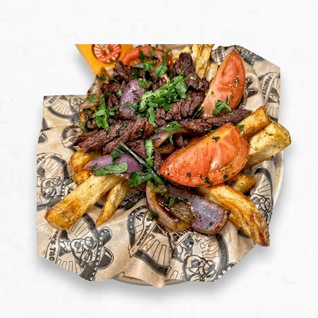 Lomo Saltado Fries.