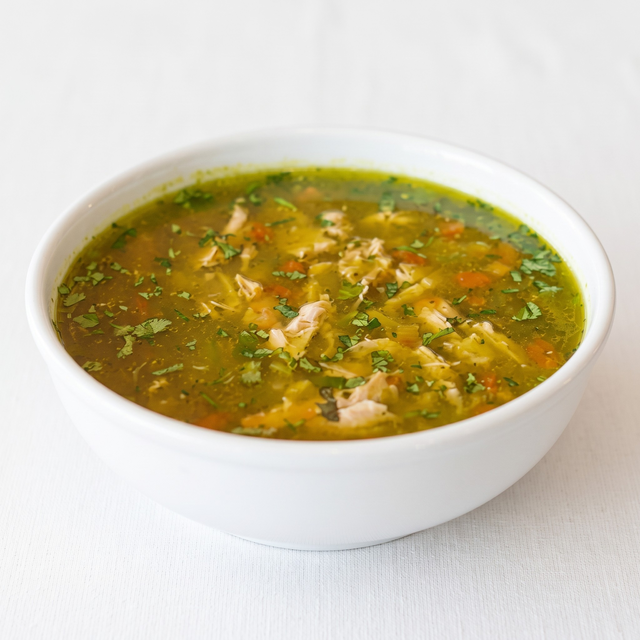 Chicken Cilantro Soup Aguadito.