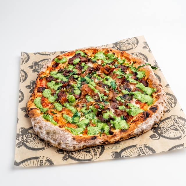 Lomo Saltado Pizza.