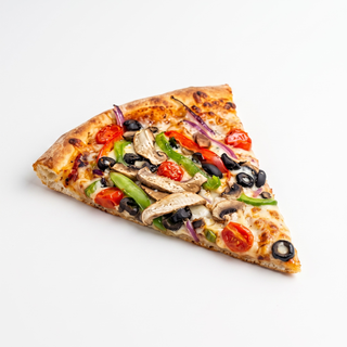 Veggie Delight Pizza Slice