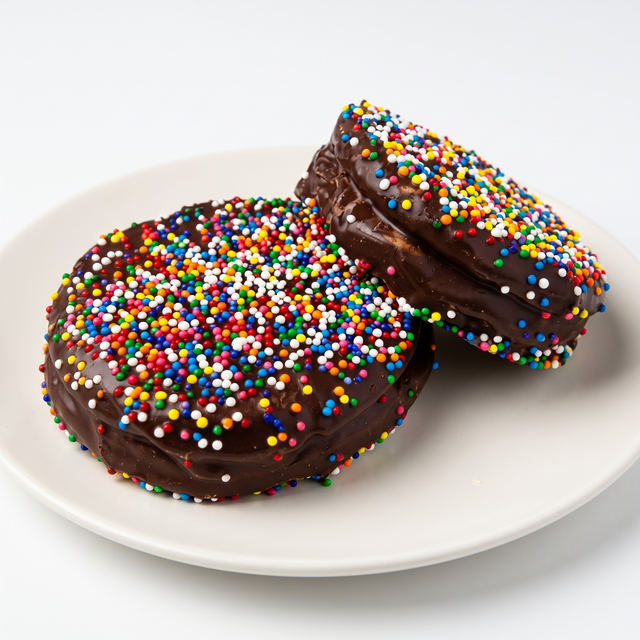 Alfajor Chocolate Dipped.