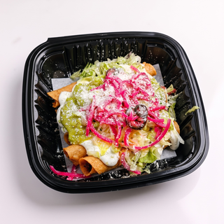 Loaded Birria Taquitos Platter