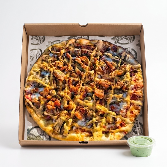 Oinkster Pizza.