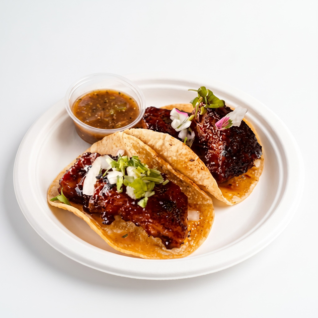Rib Tacos.