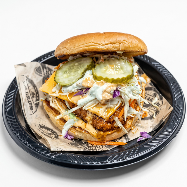Honey Garlic Chicken Sandwich.